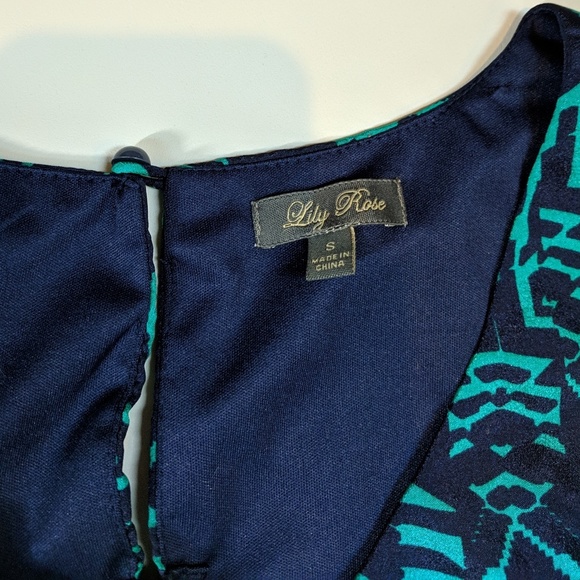 Geometric print summer mini dress - Picture 3 of 6